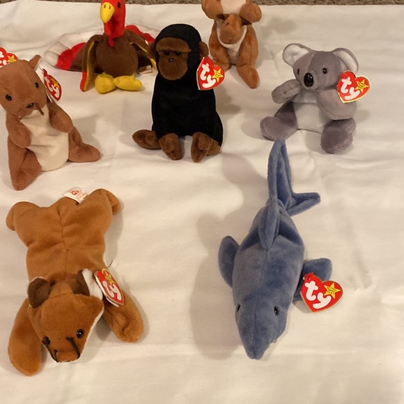 Lot of 10 - Ty Beanie Babies w/tags - Picture 3 of 5